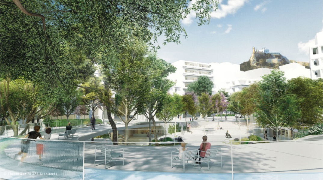 Το σχέδιο για τη νέα πλατεία Κολωνακίου