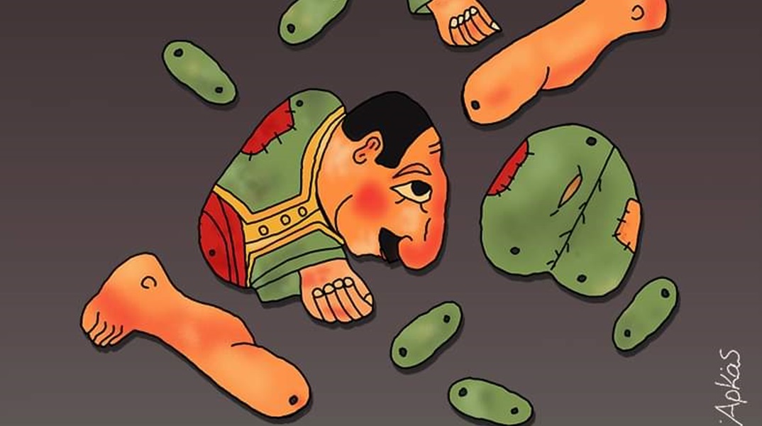 Το σκίτσο του Αρκά για τις εξελίξεις στον ΣΥΡΙΖΑ