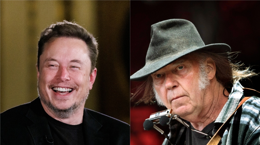 Ο Neil Young μποϊκοτάρει το X εξαιτίας αντισημιτικού tweet του Elon Musk
