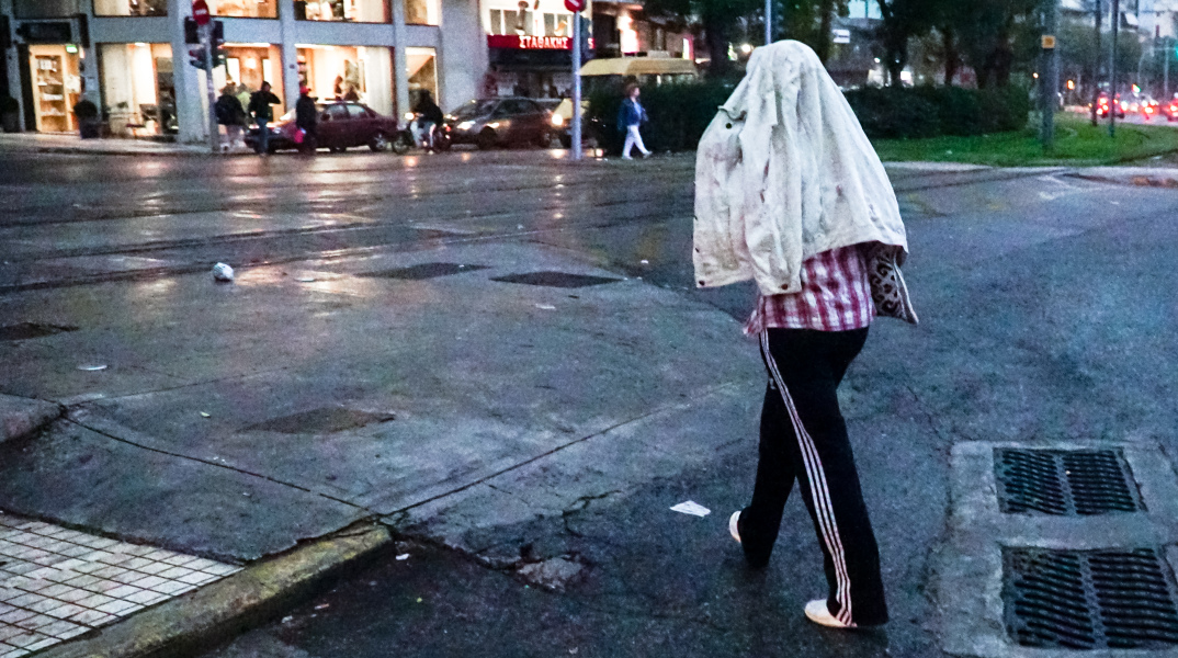 Βροχή στην Αθήνα