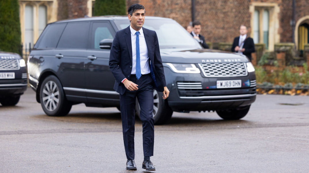 Ο Βρετανός πρωθυπουργός Ρίσι Σούνακ