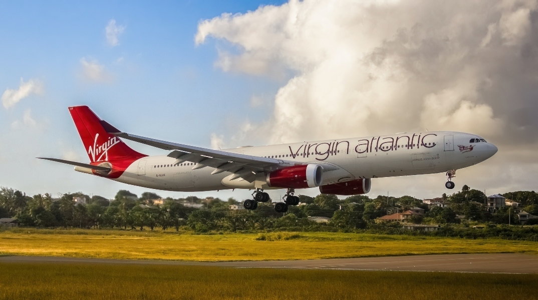Επιβατικό αεροπλάνο της Virgin Atlantic διέσχισε τον Ατλαντικό χρησιμοποιώντας μόνο βιώσιμα καύσιμα