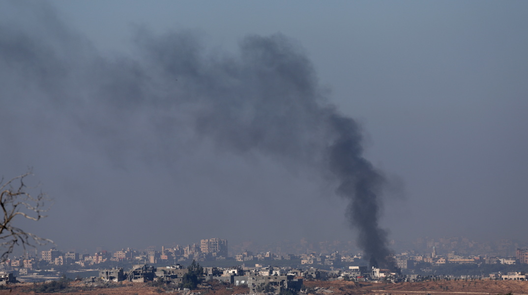 Kαπνοί στη βόρεια Λωρίδα της Γάζας