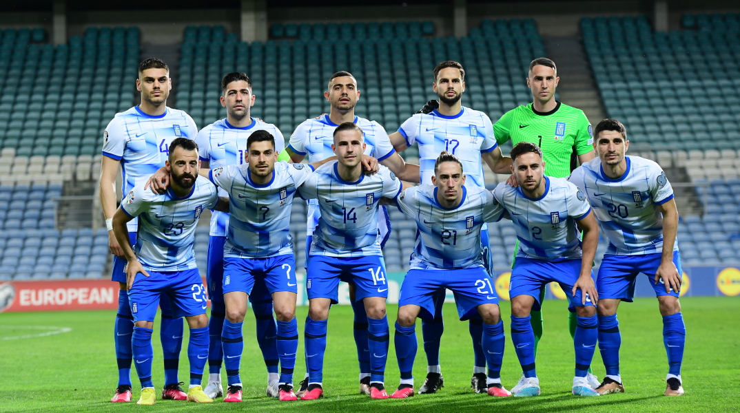 Η Εθνική Ελλάδος ανδρών ποδοσφαίρου