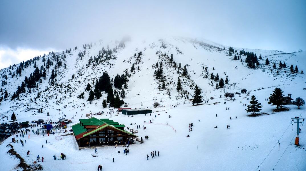 Το χιονοδρομικό κέντρο στα Καλάβρυτα