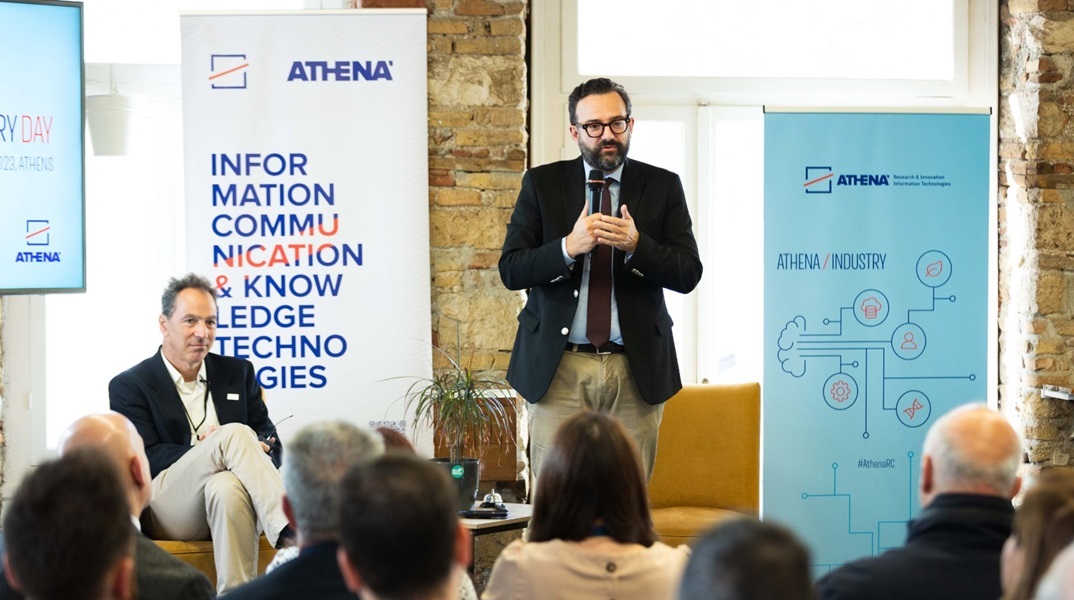 H ομιλία του του Χρήστου Ταραντίλη στην Ημερίδα Τεχνολογίας που διοργάνωσε το ερευνητικό κέντρο «Αθηνά» 