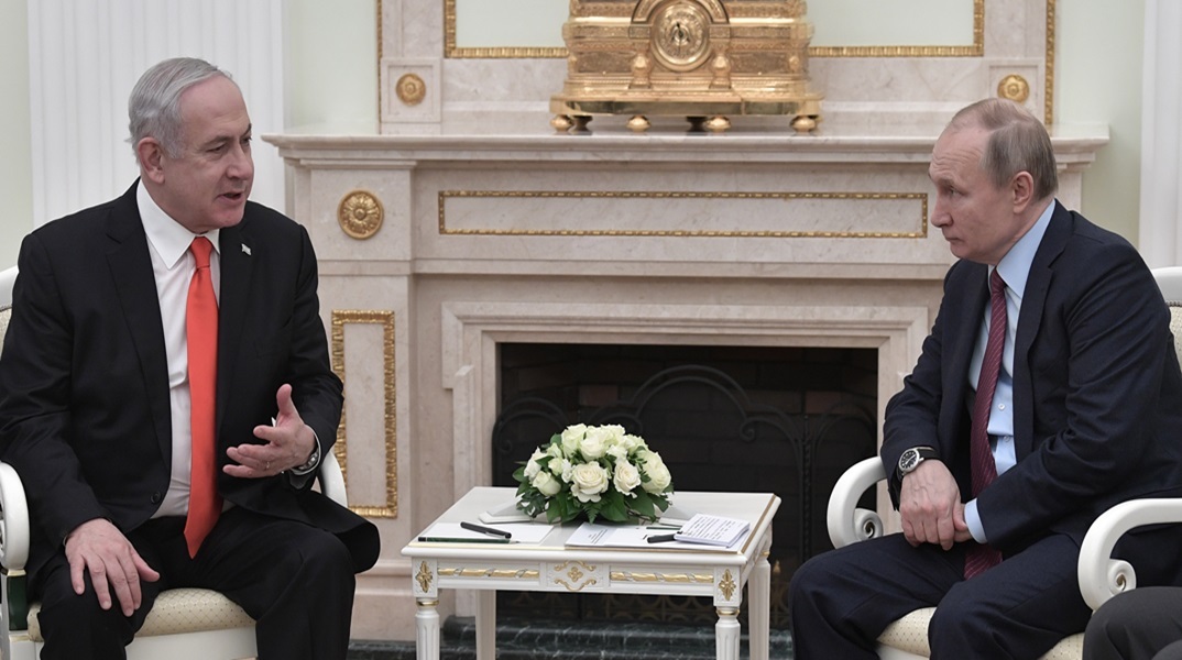 Τηλεφωνική επικοινωνία Νετανιάχου - Πούτιν με αιχμές από τον Ισραηλινό πρωθυπουργό