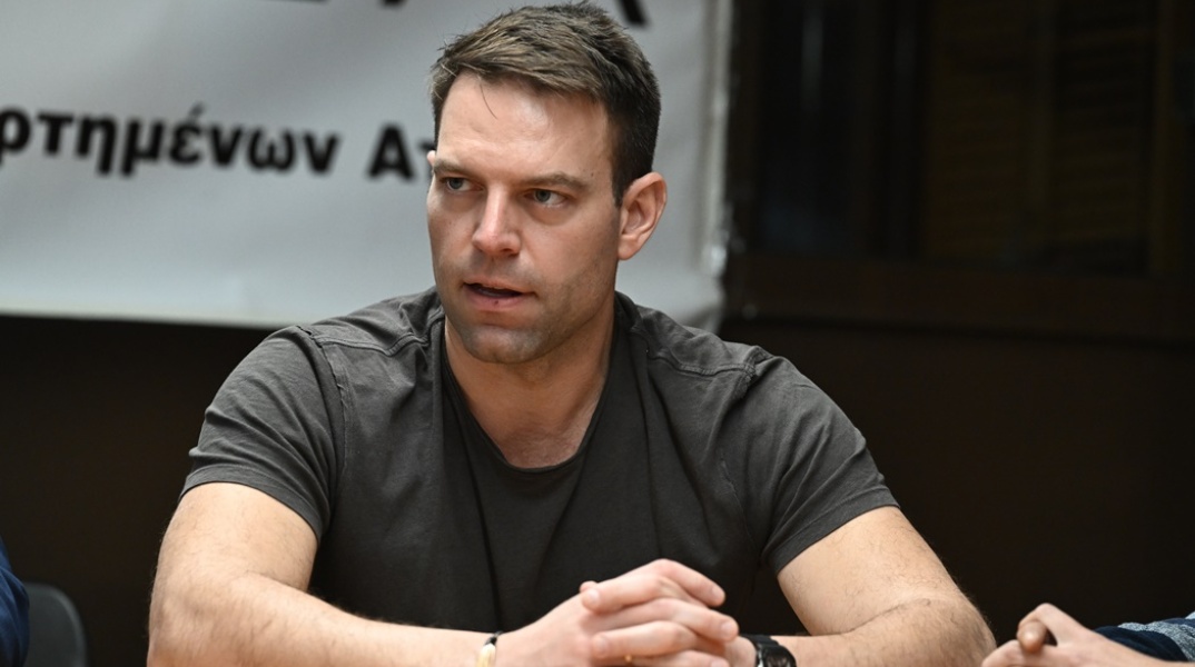 Ο πρόεδρος του ΣΥΡΙΖΑ, Στέφανος Κασσελάκης