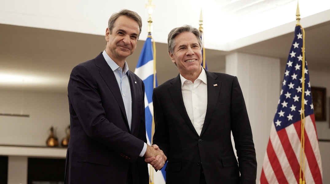 Μητσοτάκης σε Μπλίνκεν: Σημαντικό να ενισχύουμε τις διμερείς μας σχέσεις ως σύμμαχοι