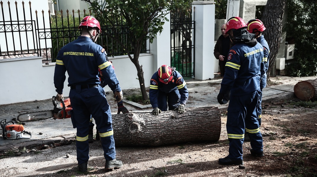 485 κλήσεις έλαβε σε όλη την χώρα η Πυροσβεστική για κοπές δέντρων και παροχών βοήθειας