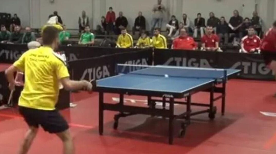 Πινγκ πονγκ: Εντυπωσιακός πόντος στην ελληνική Α1 από το πρώην νούμερο 1 του κόσμου (Βίντεο)