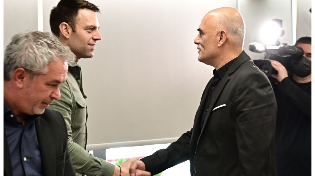 ΣΥΝΑΝΤΗΣΗ ΤΟΥ ΠΡΟΕΔΡΟΥ ΤΟΥ ΣΥΡΙΖΑ-ΠΣ ΣΤΕΦΑΝΟΥ ΚΑΣΣΕΛΑΚΗ ΜΕ ΕΚΠΡΟΣΩΠΟΥΣ ΤΗΣ ΑΛΒΑΝΙΚΗΣ ΚΟΙΝΟΤΗΤΑΣ ΣΤΗΝ ΕΛΛΑΔΑ