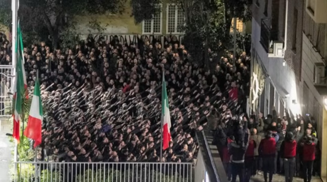 Ο φασιστικός χαιρετισμός είναι νόμιμος στην Ιταλία εκτός και αν απειλεί τη δημόσια τάξη