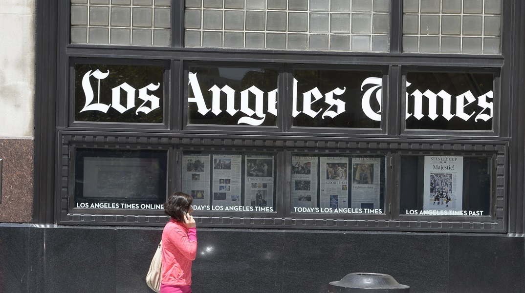 Πρώτη μαζική απεργία εργαζομένων στα 142 χρόνια «ζωής» των Los Angeles Times  