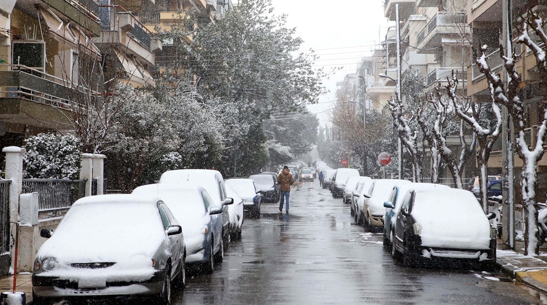 Χιόνια: Στα «λευκά» δήμοι της Κεντρικής Μακεδονίας