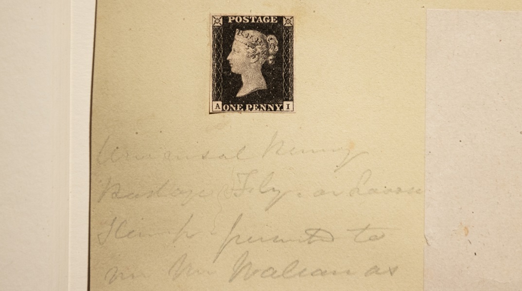 Σε δημοπρασία η πρώτη επιστολή που στάλθηκε με γραμματόσημο πριν από 183 χρόνια