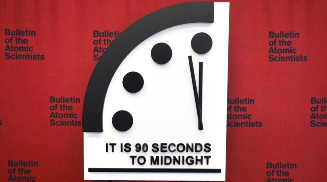 Ρολόι της Αποκάλυψης: Ορίστηκε στα 90 δευτερόλεπτα από τα μεσάνυχτα 