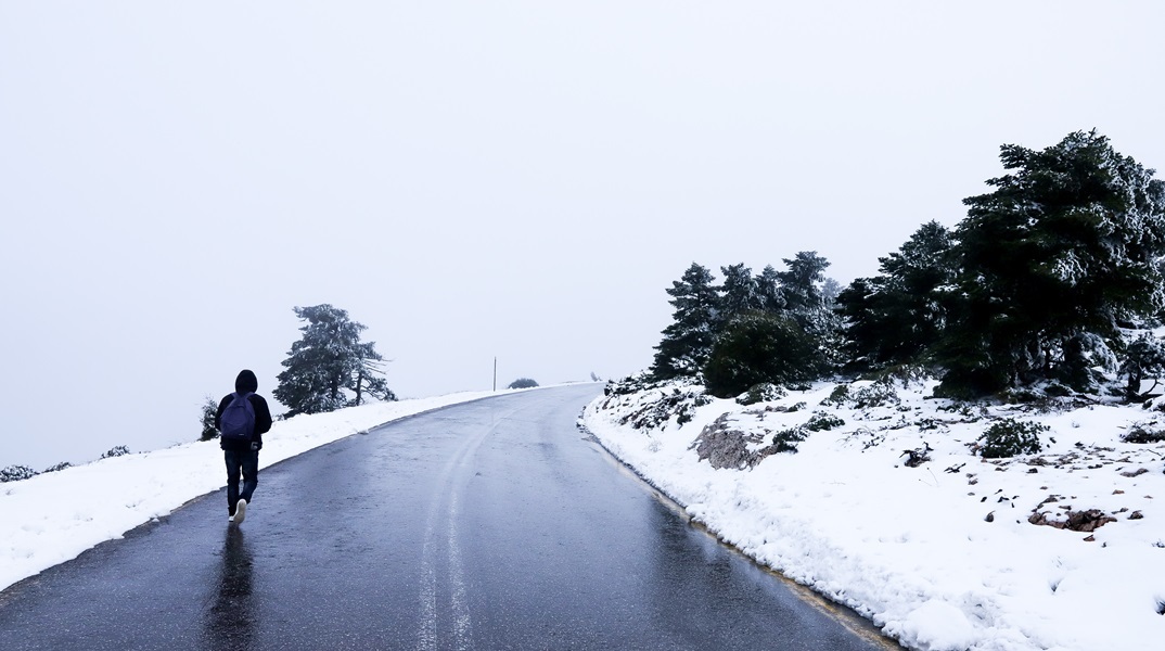 Με χιόνι καλύφθηκε το 21% της χώρας - 4η πιο εκτεταμένη χιονόπτωση από το 2005