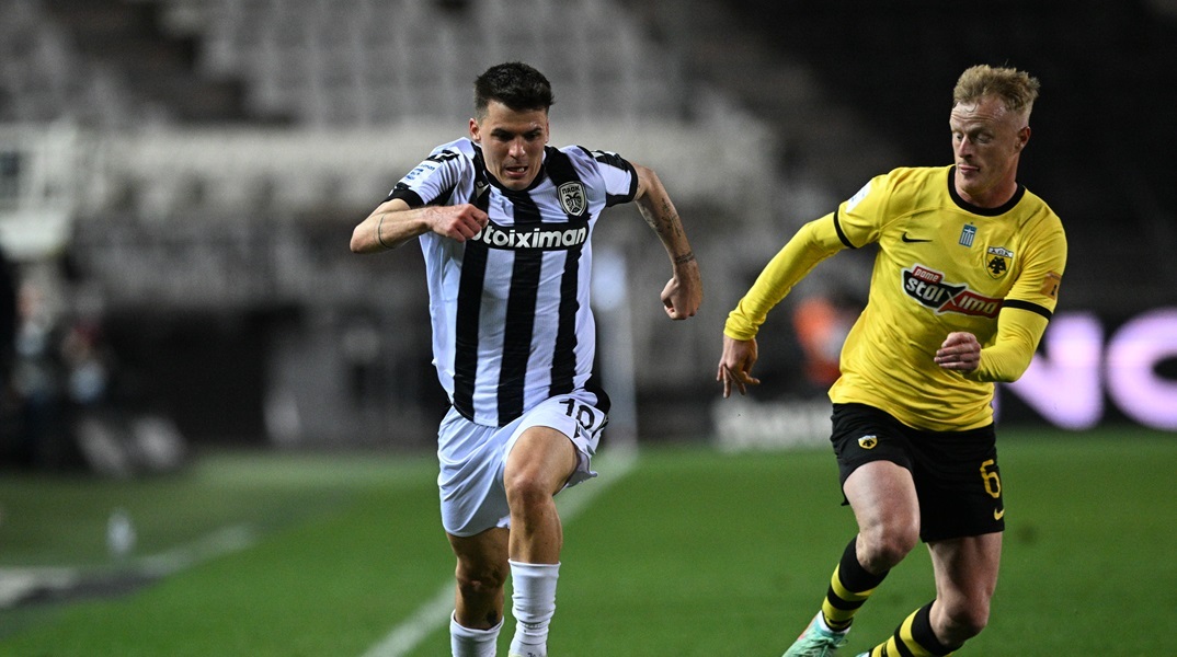 ΠΑΟΚ-ΑΕΚ 1-1: Ισόπαλο το ντέρμπι των «Δικεφάλων» στη Θεσσαλονίκη 