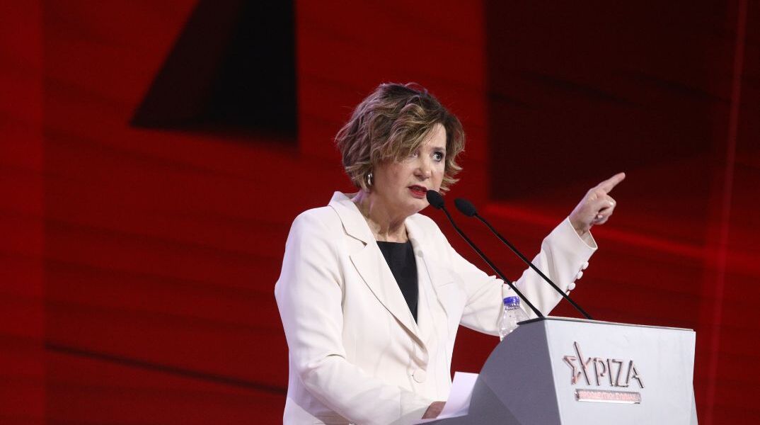 ΣΥΡΙΖΑ: Ανακοίνωσε την υποψηφιότητας για πρόεδρος η Όλγα Γεροβασίλη