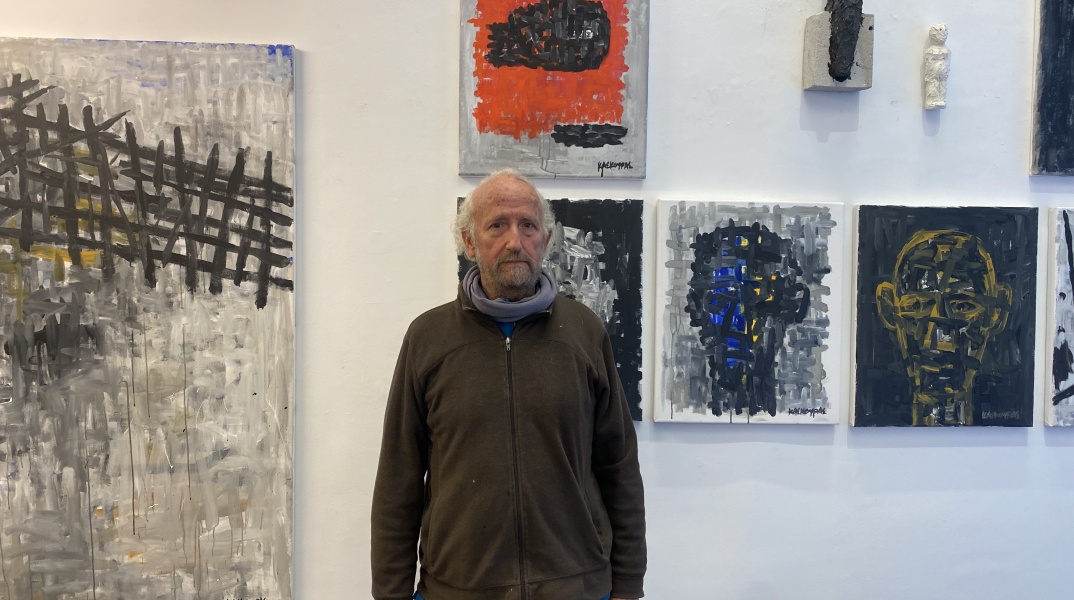 Πορτρέτο του καλλιτέχνη Νίκου Κασκούρα