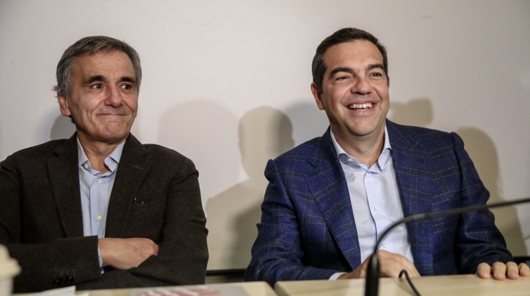 Ο Ευκλείδης Τσακαλώτος και ο Αλέξης Τσίπρας