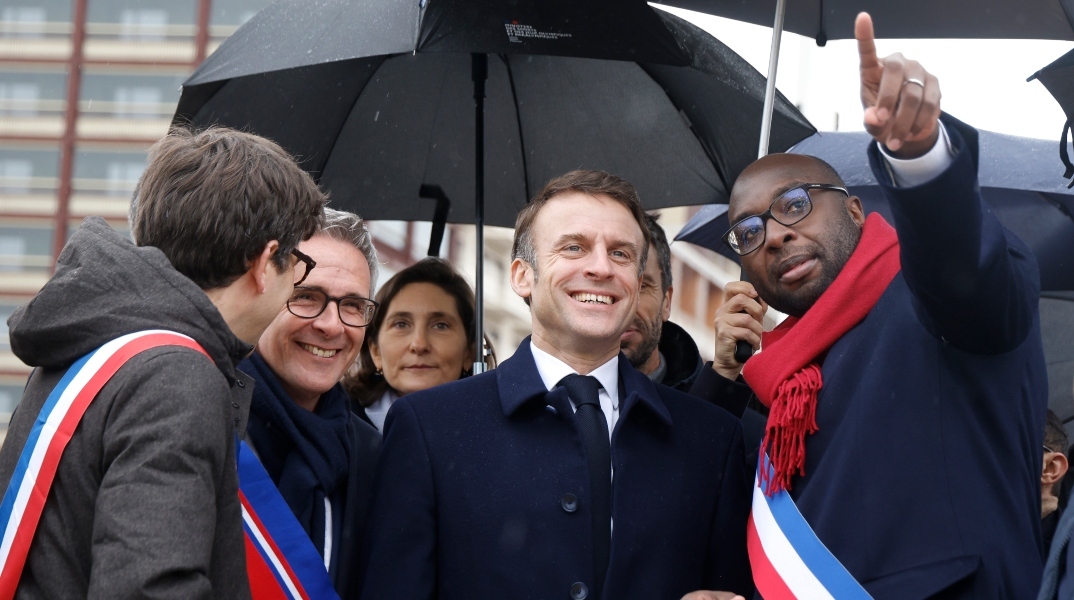 Παρίσι 2024: Εγκαινίασε το Ολυμπιακό Χωριό ο Γάλλος Πρόεδρος Εμανουέλ Μακρόν 