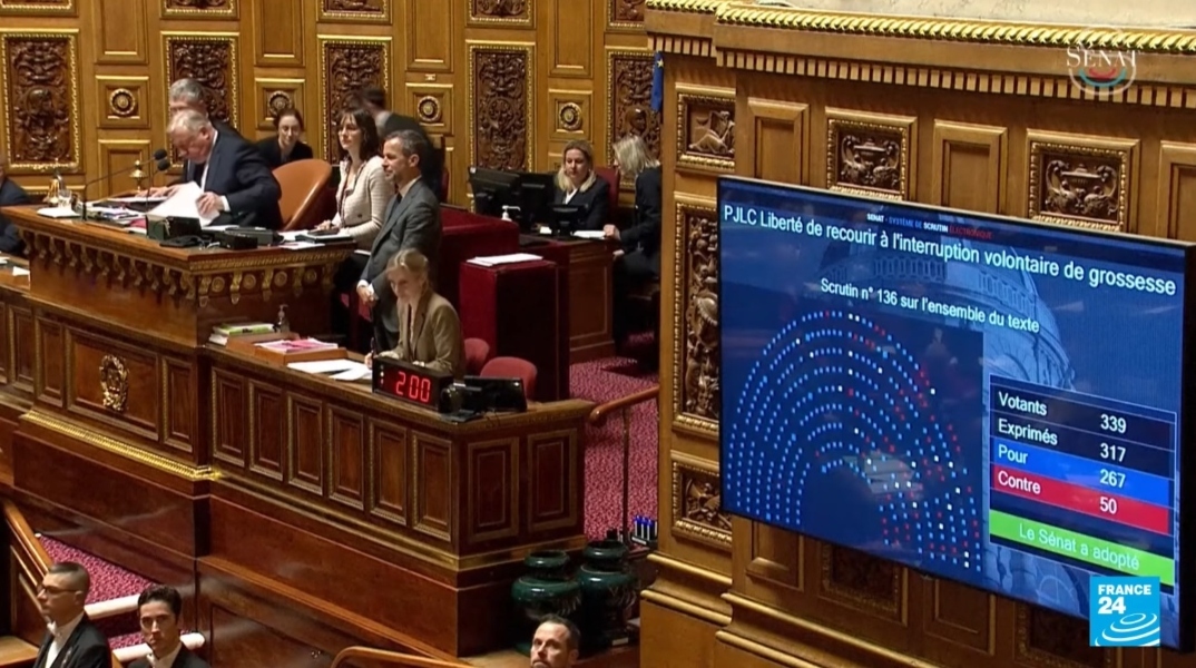 Γαλλία: Κατοχύρωσε συνταγματικά το δικαίωμα στην άμβλωση