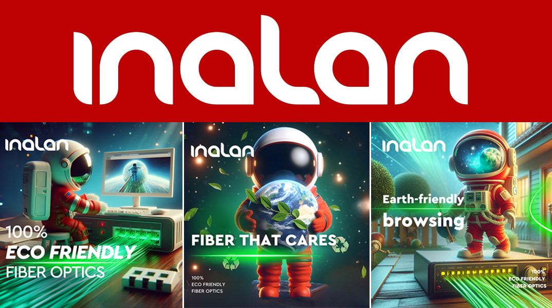 Inalan: οπτική ίνα με μηδενικό αποτύπωμα στο περιβάλλον