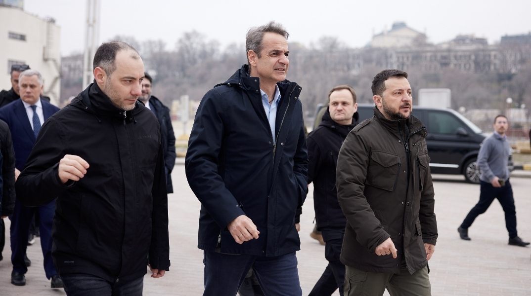 Κ. Μητσοτάκης: Στο συνέδριο του ΕΛΚ μετά την υψηλού συμβολισμού επεισοδιακή επίσκεψη στην Οδησσό