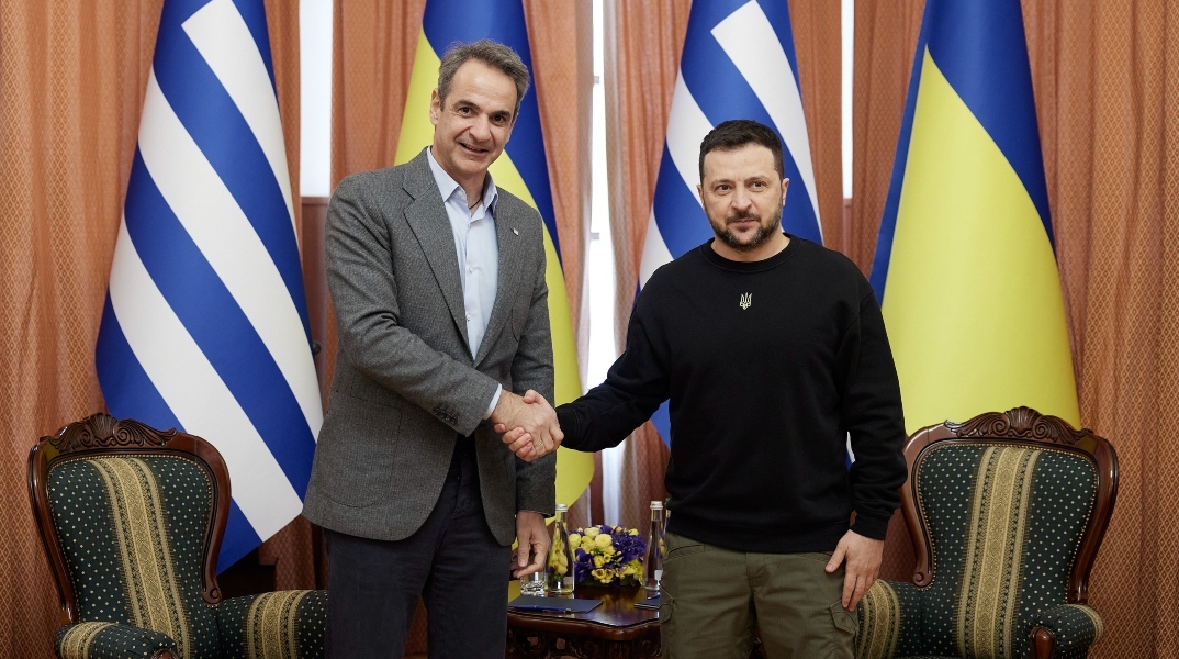Το ευχαριστώ Ζελένσκι στον Μητσοτάκη: Γενναία η επίσκεψή σου στην Οδησσό 
