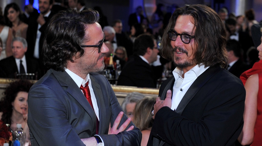Ο Τζόνι Ντεπ συνεχάρη τον Ρόμπερτ Ντάουνι Tζούνιορ για το πρώτο του Όσκαρ