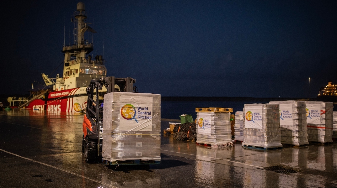 Κύπρος: Στο λιμάνι της Γάζας έφτασε το πλοίο «Open Arms» με 200 τόνους τροφίμων