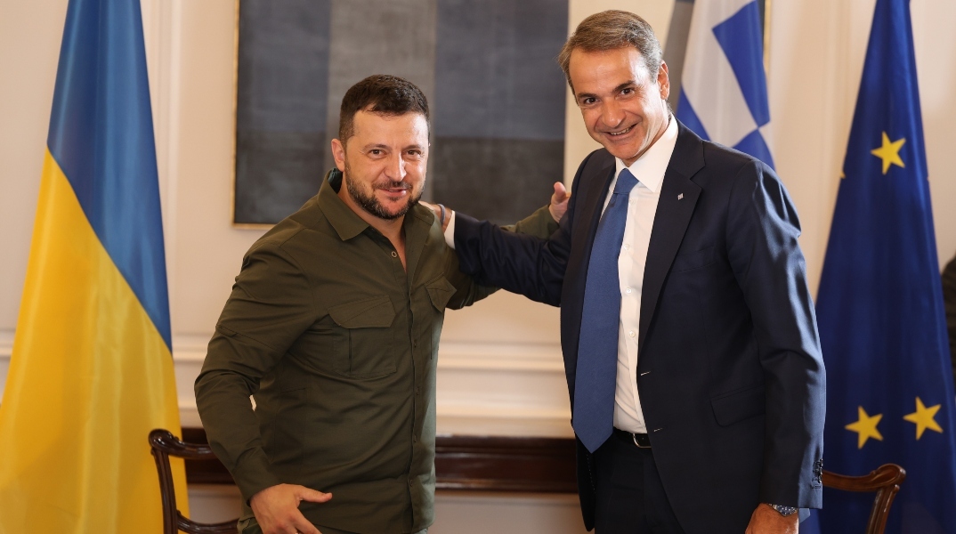 Ζελένσκι: Συζήτησα με τον κ. Μητσοτάκη για την εφαρμογή συμφωνιών Ελλάδας-Ουκρανίας 