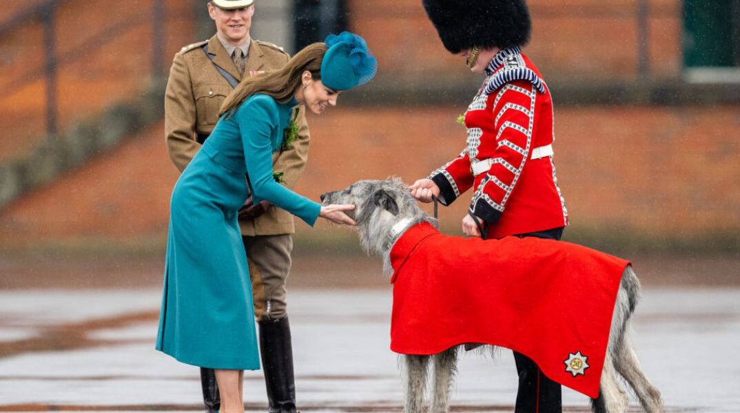 Kate Middleton: Κέρασε την Ιρλανδική Φρουρά την Ημέρα του Αγίου Πατρικίου