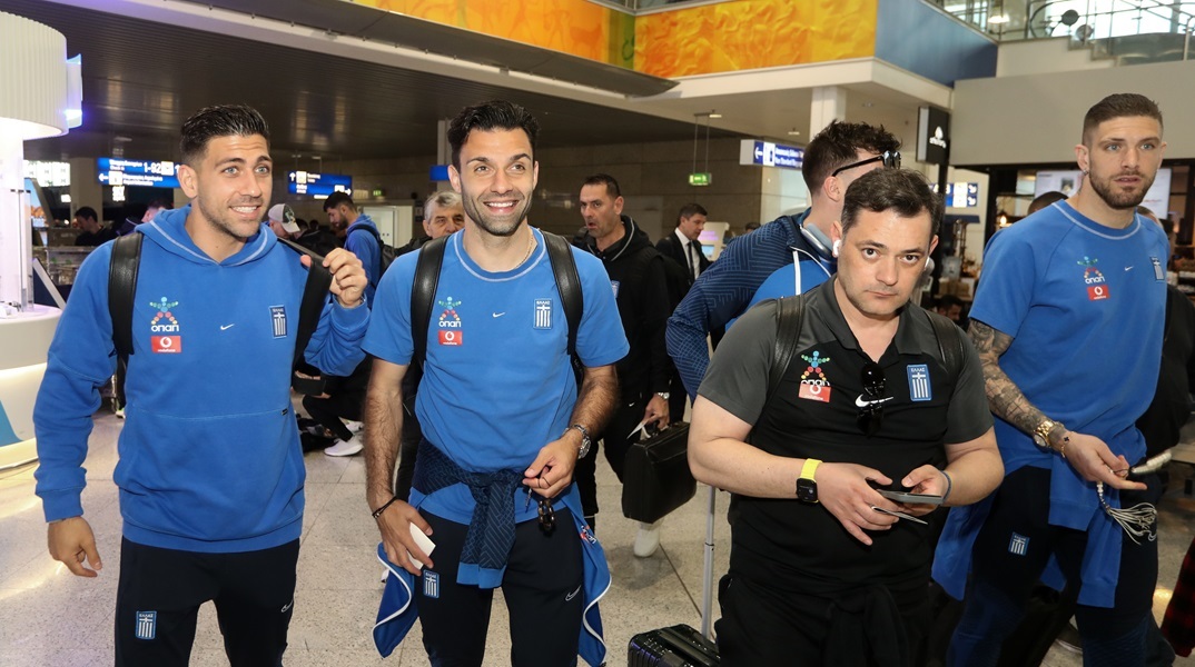 «Πέταξε» η Εθνική Ελλάδος για τη Γεωργία για τον «τελικό» της Τρίτης