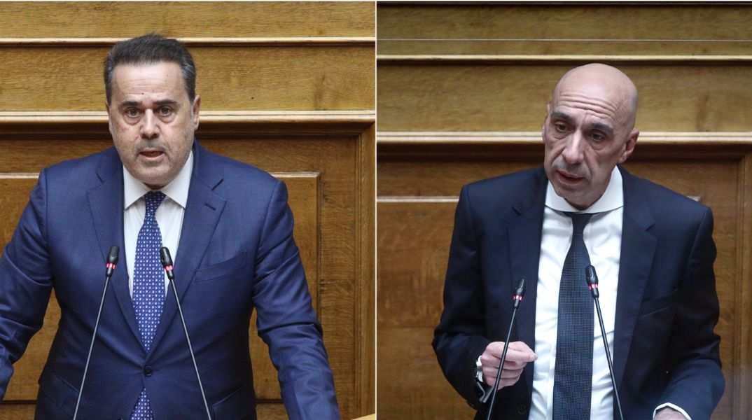 O Σταύρος Παπαπασταύρου και ο Γιάννης Μπρατάκος