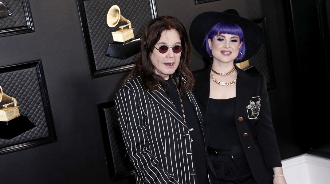 Ο Ozzy Osbourne και η Kelly Osbourne φτάνουν για την 62η ετήσια τελετή των βραβείων Grammy στο Staples Center στο Λος Άντζελες, Καλιφόρνια, ΗΠΑ, 26 Ιανουαρίου 2020