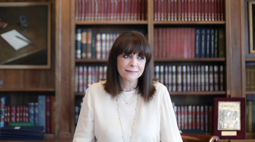 Η Πρόεδρος της Δημοκρατίας Κατερίνα Σακελλαροπούλου