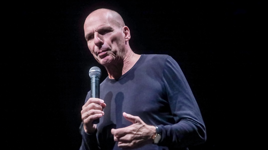 Ο επικεφαλής του ΜέΡα 25 Γιάνης Βαρουφάκης 