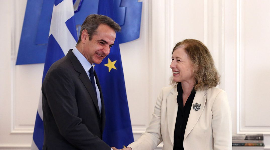 Η H συνάντηση του πρωθυπουργού με την αντιπρόεδρο της ευρωπαϊκής επιτροπής