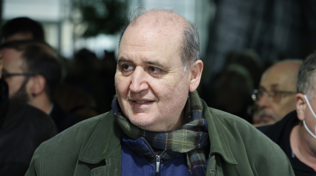 Ο υποψήφιος ευρωβουλευτής με τη Νέα Αριστερά Νίκος Φίλης