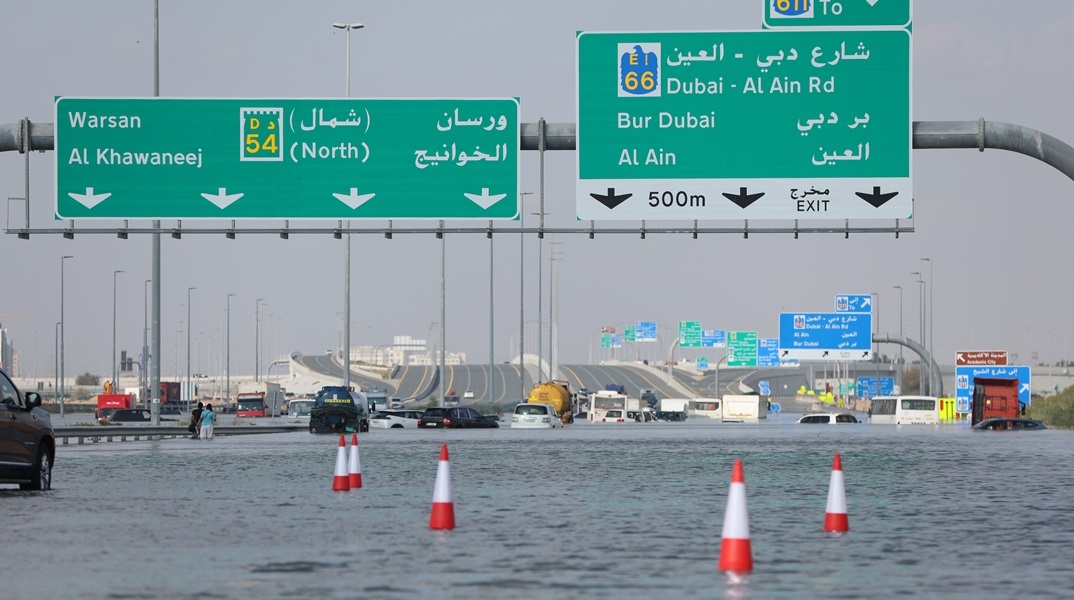 Το Ντουμπάι στο έλεος των πλημμυρών 