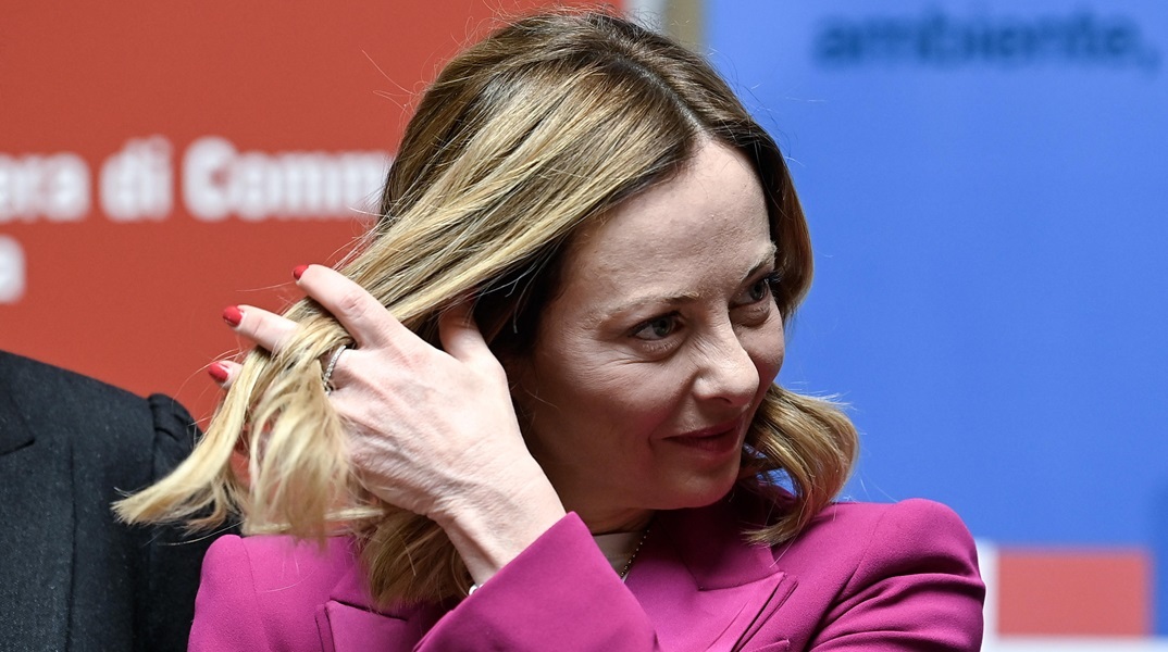 Η πρωθυπουργός της Ιταλίας, Τζόρτζια Μελόνι 