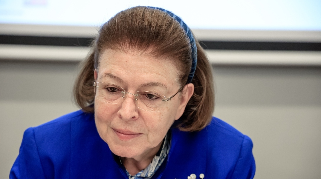 Η υπουργός Πολιτισμού Λίνα Μενδώνη