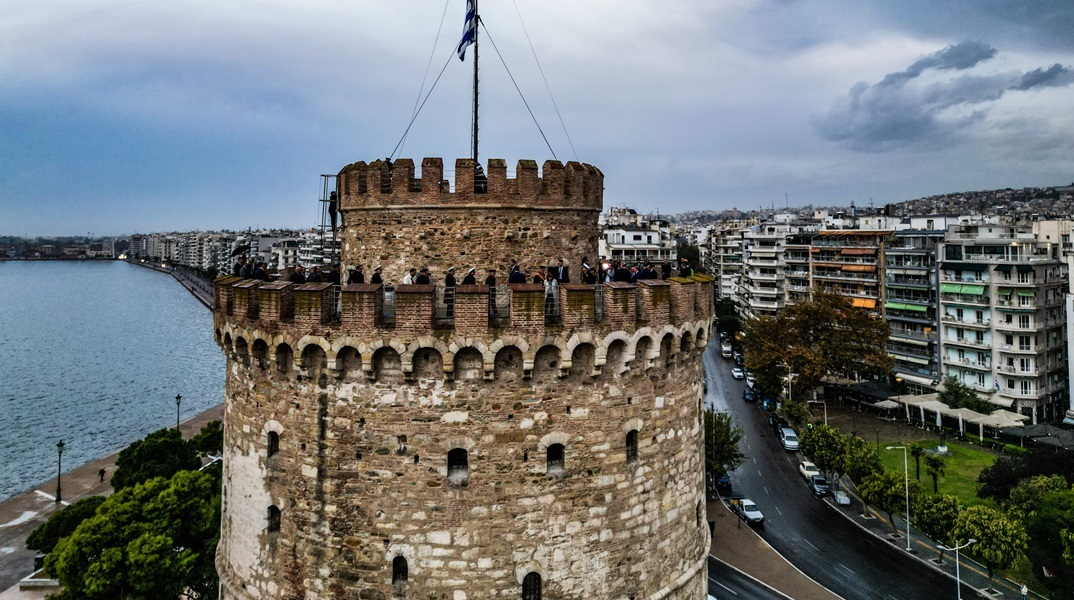 Ο Λευκός Πύργος στη Θεσσαλονίκη 