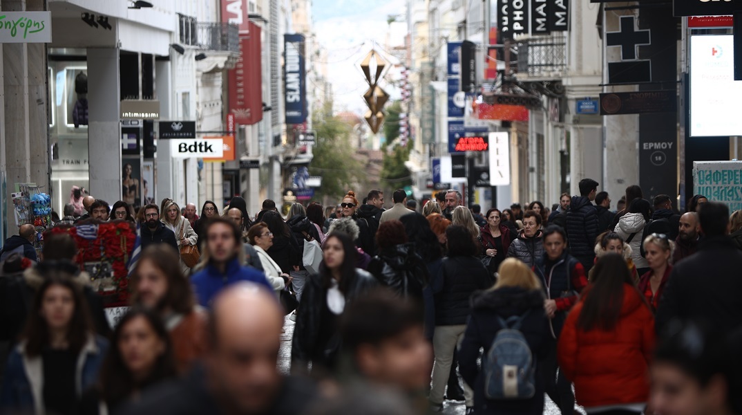 Η πάντα γεμάτη κόσμο την εορταστική περίοδο Ερμού 