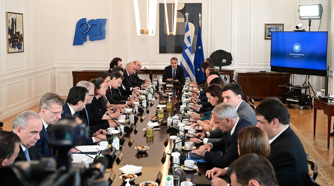 Η συνεδρίαση του Υπουργικού Συμβουλίου 