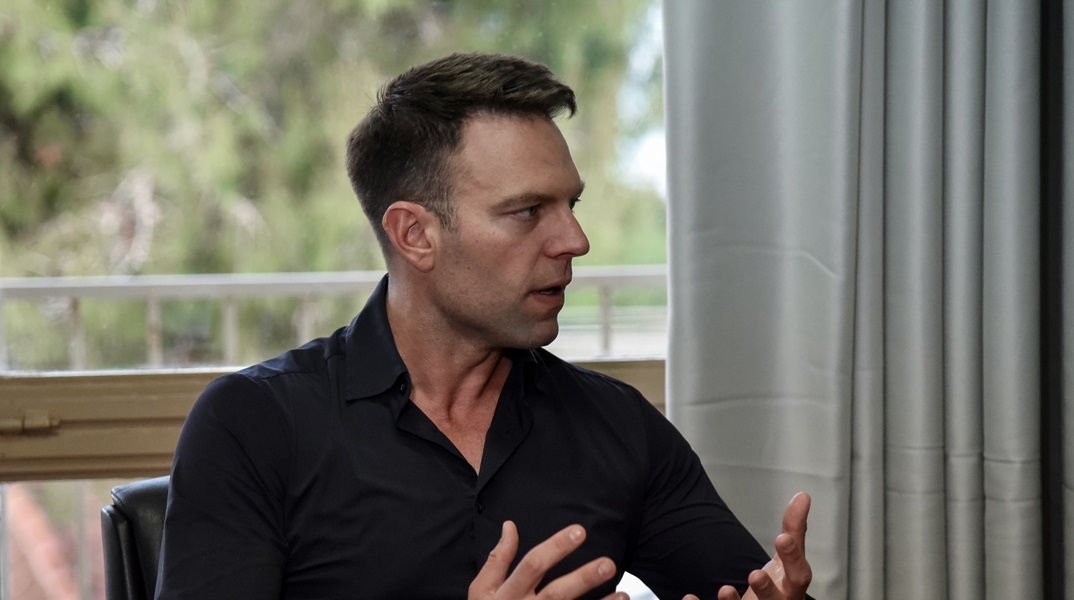 Ο πρόεδρος του ΣΥΡΙΖΑ, Στέφανος Κασσελάκης 