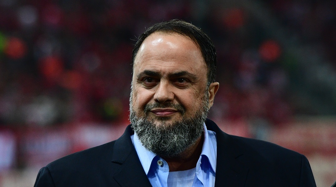 Ο πρόεδρος του Ολυμπιακού Βαγγέλης Μαρινάκης